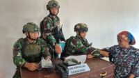 Ketgam: Personel Yonif 726/Tamalatea saat menggelar pelayanan kesehatan gratis bagi warga Desa Sicini, Kecamatan Pattiroang, Kabupaten Gowa, Kamis (21/5/2026). Kegiatan bertema “Tumbuh Bersama, Sehat Bersama” itu dipimpin langsung Danyonif 726/Tamalatea Letkol Inf Ahmad Muzani.