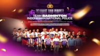 Tim Bulutangkis Polri Raih 4 Medali Emas dan 2 Perak SEA Police Badminton Championship 2026 di Kamboja