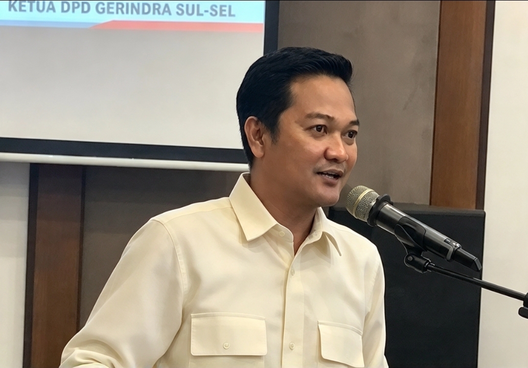 Ketua DPC Gerindra Bone, Ahmad Zainuddin Tembong.